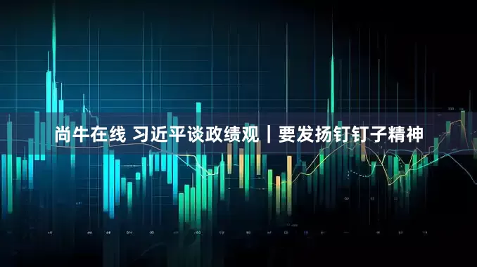 尚牛在线 习近平谈政绩观｜要发扬钉钉子精神